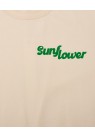 SUNFLOWER, MASTER LOGO TEE I RÅHVID