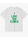 SUNFLOWER, SPORT LOVE TEE I HVID