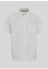 Camel Active, Skjorte SS, Fine Stripes, Light Grey