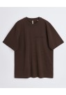 SUNFLOWER, MASTER LOGO TEE I BRUN