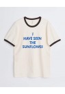 SUNFLOWER, JAGGER TEE I RÅHVID