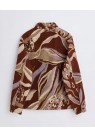 SUNFLOWER, ANIMAL CPO SHIRT I BRUN