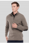 Barbour, Strik, Holden Halfzip, Brun 