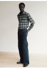 Sunflower, Skjorte, Pocket Shirt 1210, Grey Check