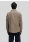 Another Aspect, Overshirt Another Zip Shirt 1.0 JPN, Khaki/Brown Check 