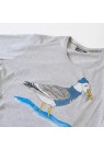 LAKOR, FISHING SEAGULL T-SHIRT I GRÅ