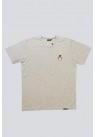 LAKOR, MINI MINE! T-SHIRT I LYSGRÅ 