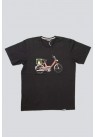 LAKOR, RED PUCH T-SHIRTS I SORT 
