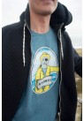 LAKOR, ATLANTIS T-SHIRT I BLÅ 