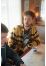LAKOR, BEAVER OVERSHIRT I GUL