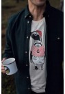 Lakor, T-shirt, Africa Pinguin, Hvid 