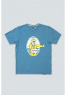 LAKOR, ATLANTIS T-SHIRT I BLÅ 
