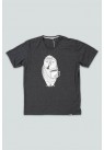 LAKOR, OWL T-SHIRT I GRÅ 