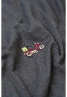LAKOR, MINI PUCH T-SHIRT i KOKSGRÅ 