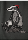 Lakor, Sweatshirt, Badger Coffee, Urban Chic 