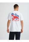 LIBERTINE, LOBSTER CLUB T-SHIRT I HVID