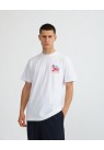 LIBERTINE, LOBSTER CLUB T-SHIRT I HVID