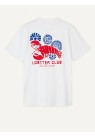 LIBERTINE, LOBSTER CLUB T-SHIRT I HVID