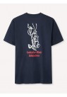 Libertine-Libertine, T-shirt, Beat Athletics, Navy 