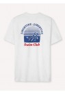 LIBERTINE, BEAT SWIM CLUB TEE I HVID