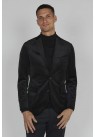 MATINIQUE, VELOUR BLAZER I SORT 