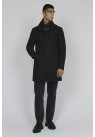 Matinique, Overtøj, Harvey Uldfrakke, Black