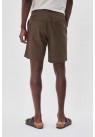 Matinique, Shorts, MAbarton Linen, Brown Soil