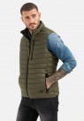 CAMEL ACTIVE, QUILT VEST I GRØN