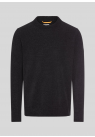 Camel Active, Sweatshirt, Round Neck Sweater, Black