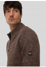 Camel Active, Strik, Cotton Blend Cardigan, Brown