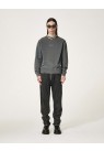 HAN KJØBENHAVN, SCRIPT SWEATSHIRT I GRÅ