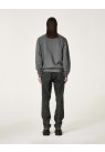 HAN KJØBENHAVN, SCRIPT SWEATSHIRT I GRÅ