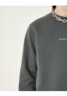 HAN KJØBENHAVN, SCRIPT SWEATSHIRT I GRÅ