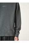 HAN KJØBENHAVN, SCRIPT SWEATSHIRT I GRÅ