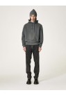HAN KJØBENHAVN, SCRIPT HOODIE I GRÅ