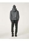 HAN KJØBENHAVN, SCRIPT HOODIE I GRÅ