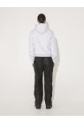 HAN KJØBENHAVN, SCRIPT HOODIE I LYS GRÅ