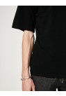 HAN KJØBENHAVN, SCRIPTS T-SHIRT I SORT