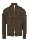 CLIPPER, ULD CARDIGAN I KHAKI