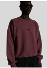 Han Kjøbenhavn, Sweatshirt, Raglan Crewneck, Blood Red