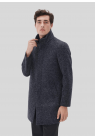 Matinique, Overtøj, Harvey Breather Uldfrakke, Dark Navy 
