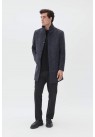 Matinique, Overtøj, Harvey Breather Uldfrakke, Dark Navy 