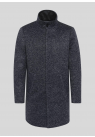 Matinique, Overtøj, Harvey Breather Uldfrakke, Dark Navy 