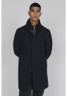 Matinique, Overtøj, Harvey Uldfrakke, Dark Navy 