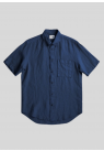 NN07, Skjorte SS, Arne Linen 5706, Navy 