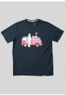 Lakor, T-shirt, Pink Van, Blueberry