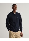 GANT, SWEAT-CARDIGAN I NAVY