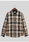 Gant, Overshirt, Twill, Green Check