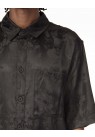 HAN KJØBENHAVN, SS BOXY SHIRT I SORT 