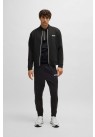 Boss, Sweatcardigan, Matteo Berrettini Sambo MB, Black 